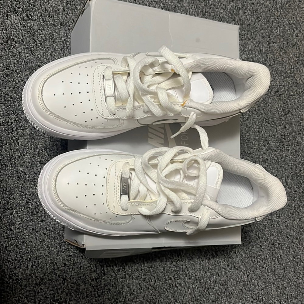 White Air Force ones